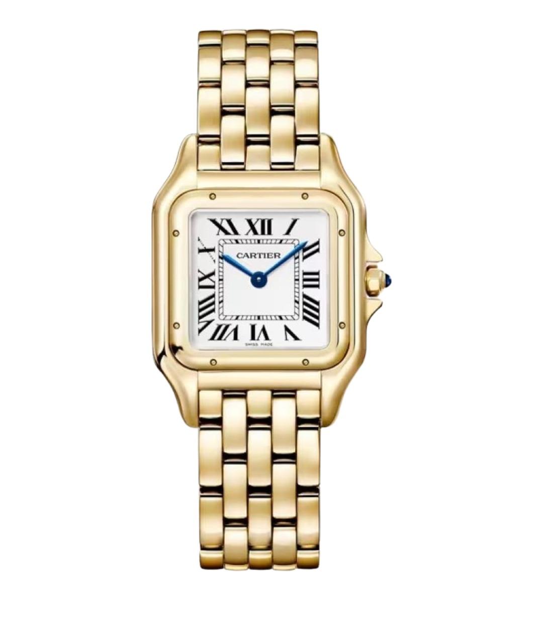 CARTIER Золотые часы из желтого золота, фото 1