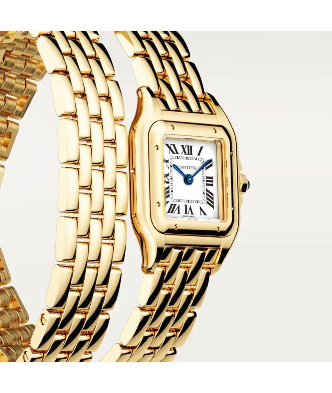 CARTIER Золотые часы из желтого золота, фото 3