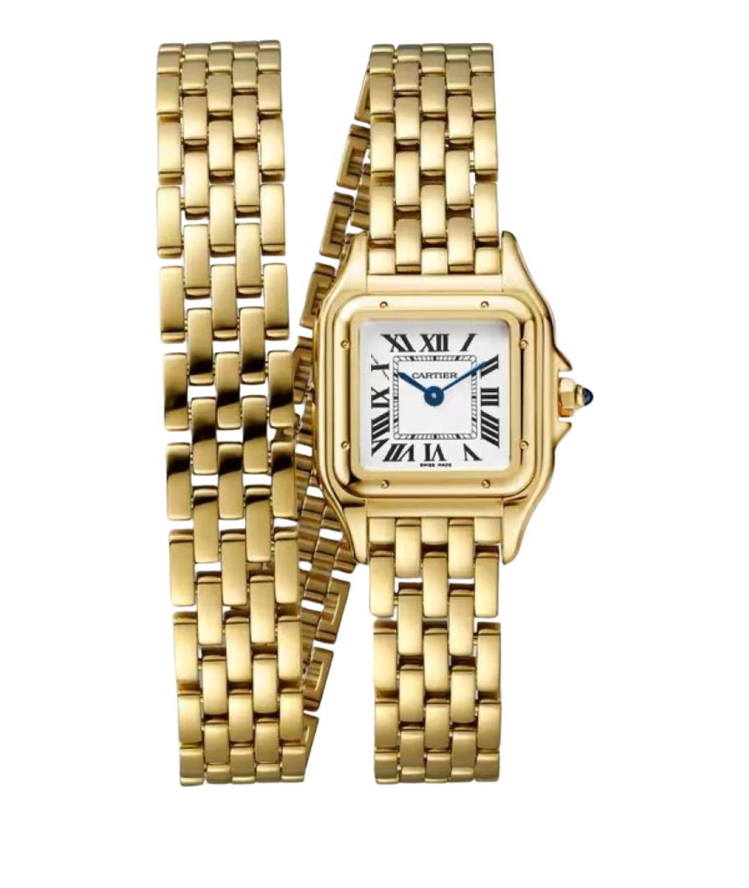 CARTIER Золотые часы из желтого золота, фото 1