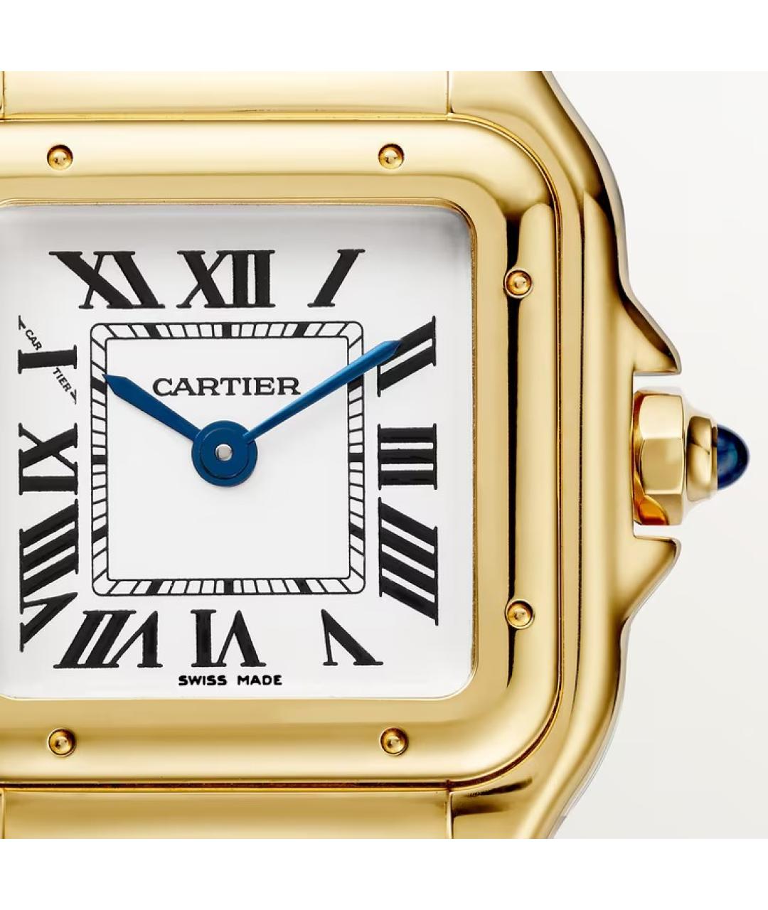 CARTIER Золотые часы из желтого золота, фото 2
