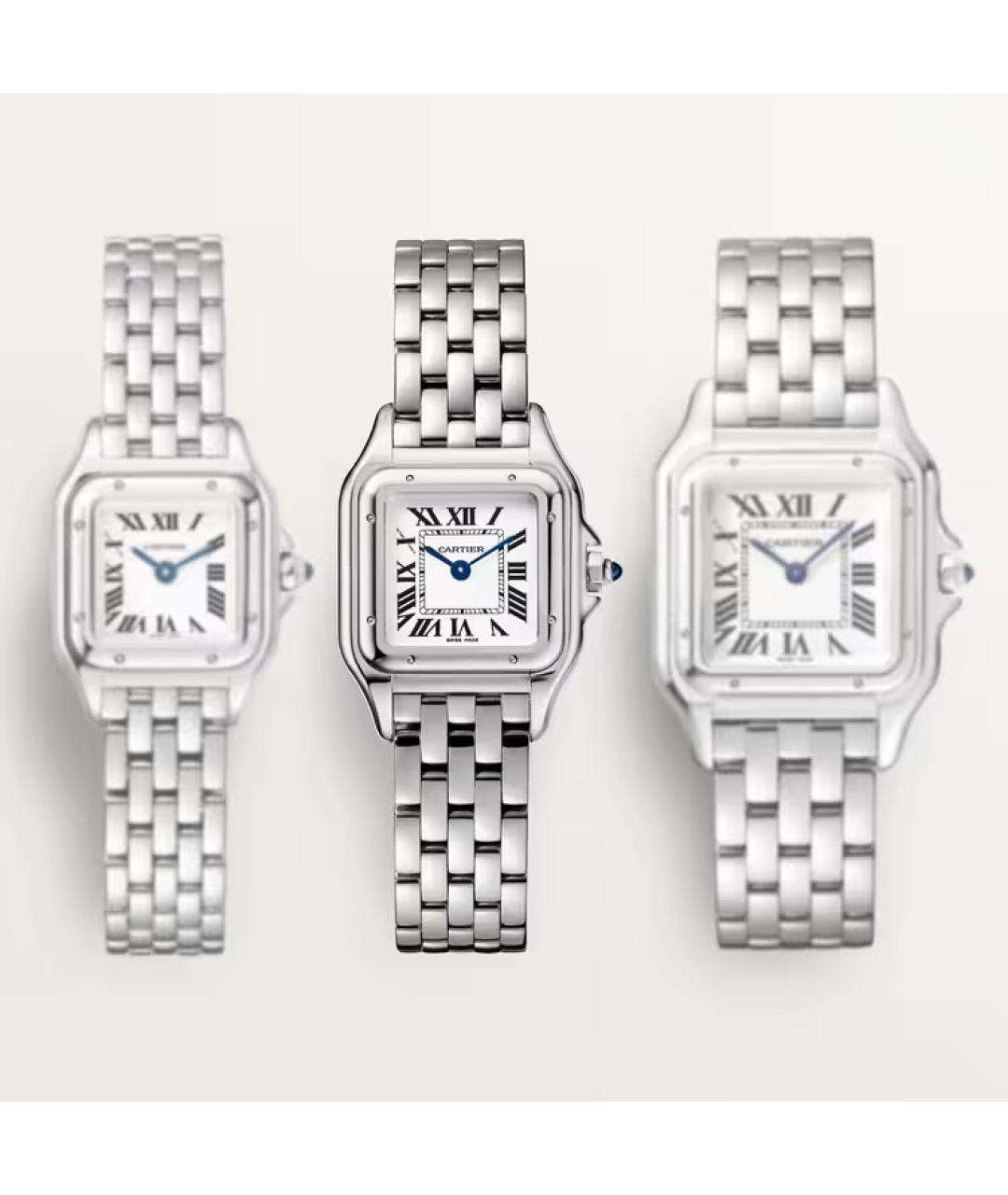 CARTIER Серебряные часы, фото 2