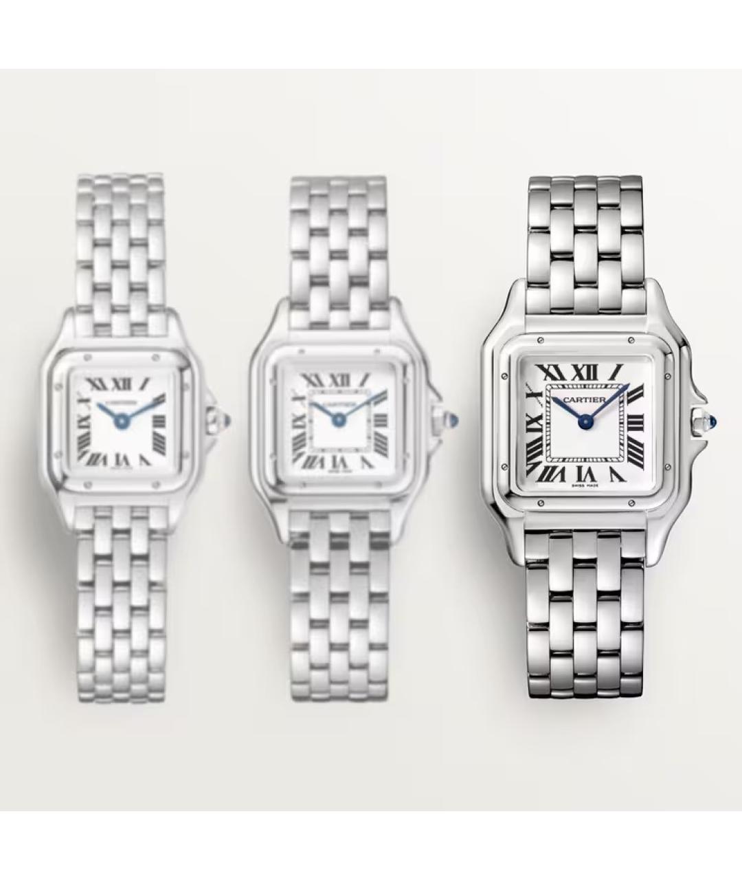 CARTIER Серебряные часы, фото 3