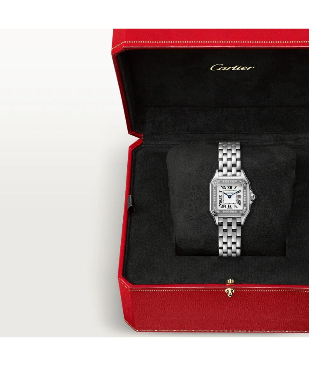 CARTIER Серебряные часы, фото 5