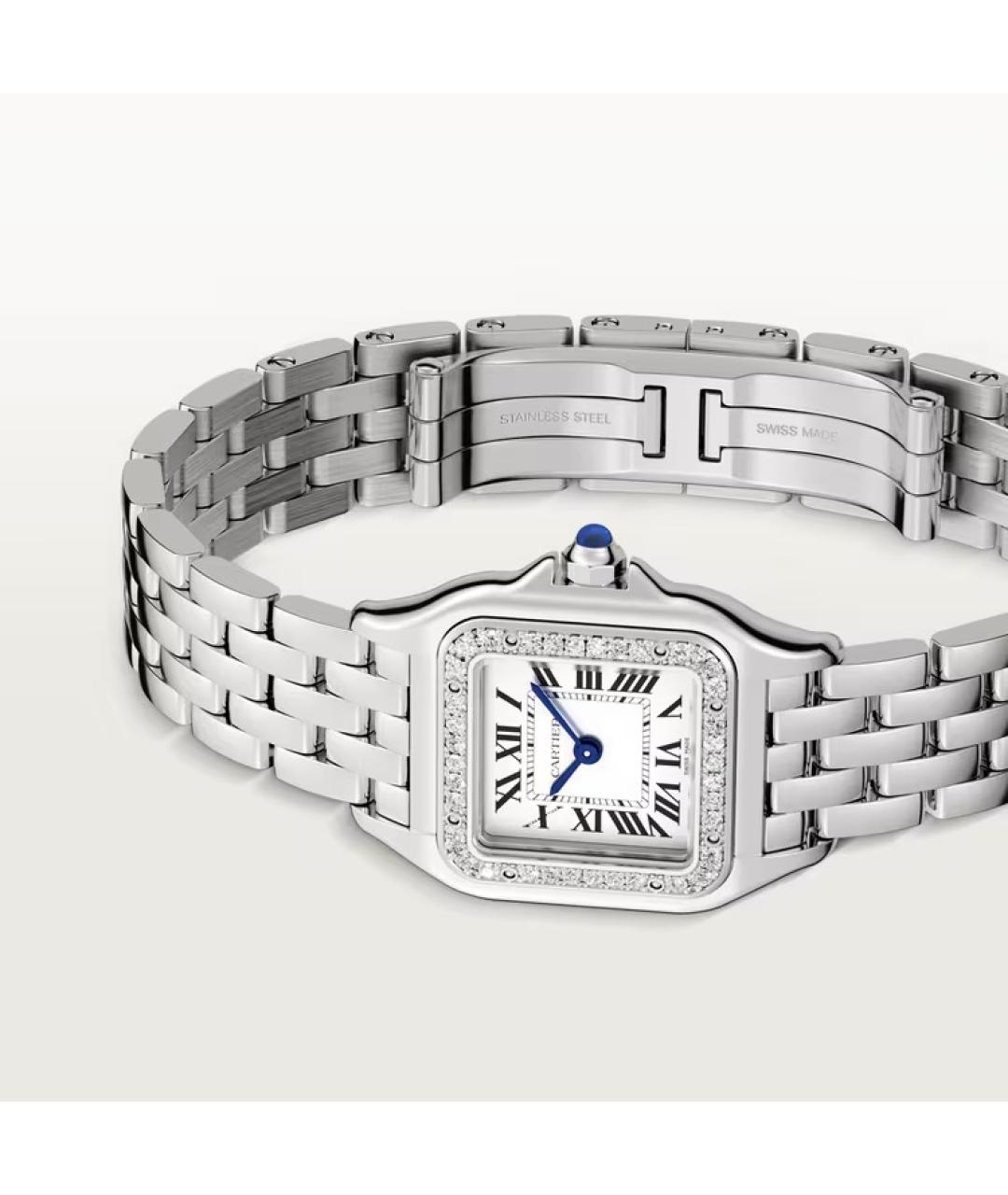 CARTIER Серебряные часы, фото 3