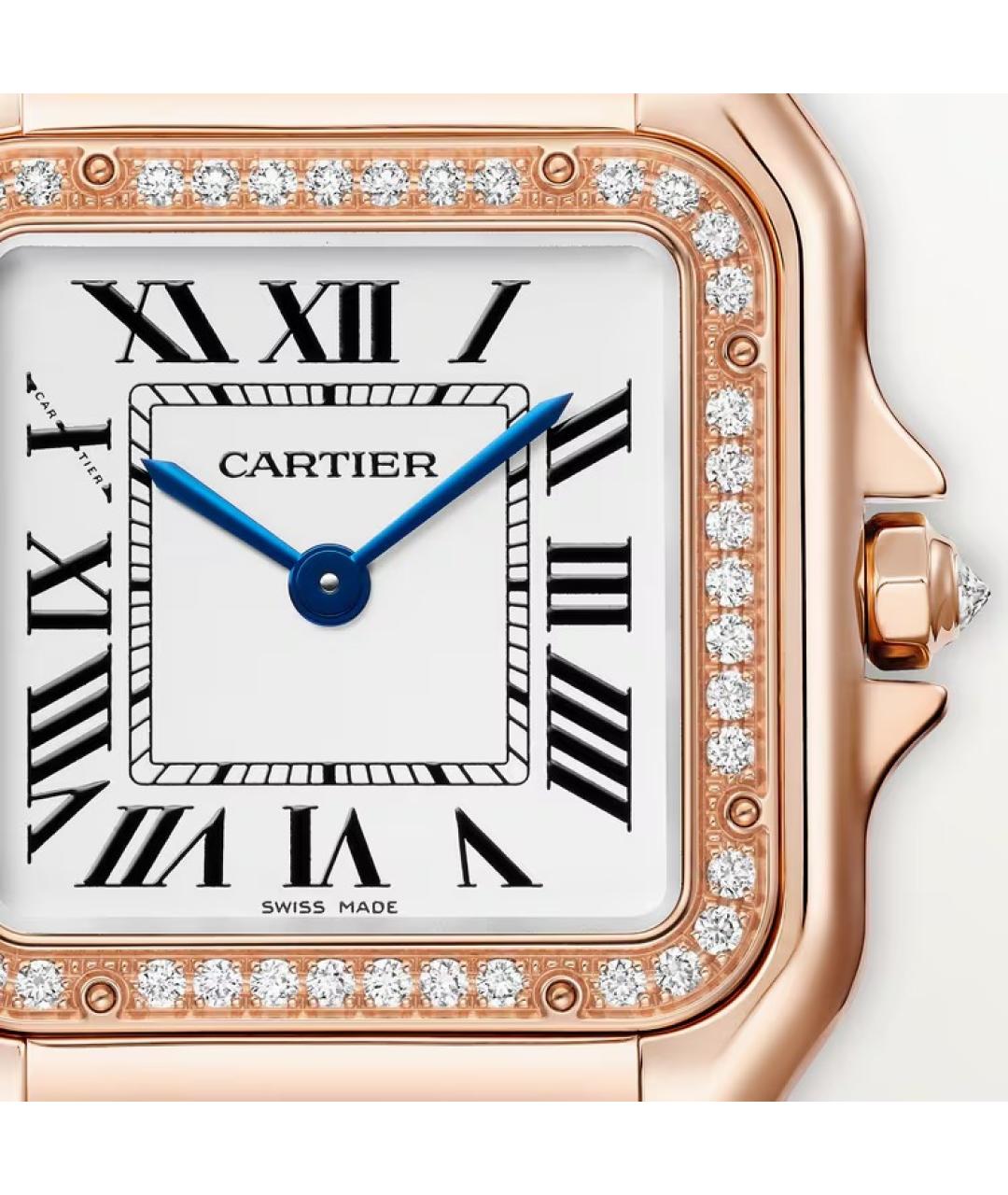 CARTIER Золотые часы из розового золота, фото 2