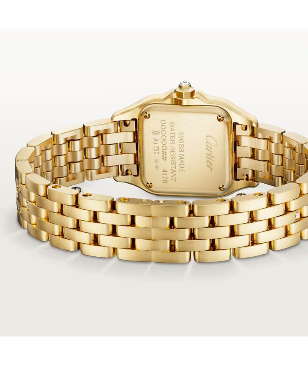 CARTIER Золотые часы из желтого золота, фото 3