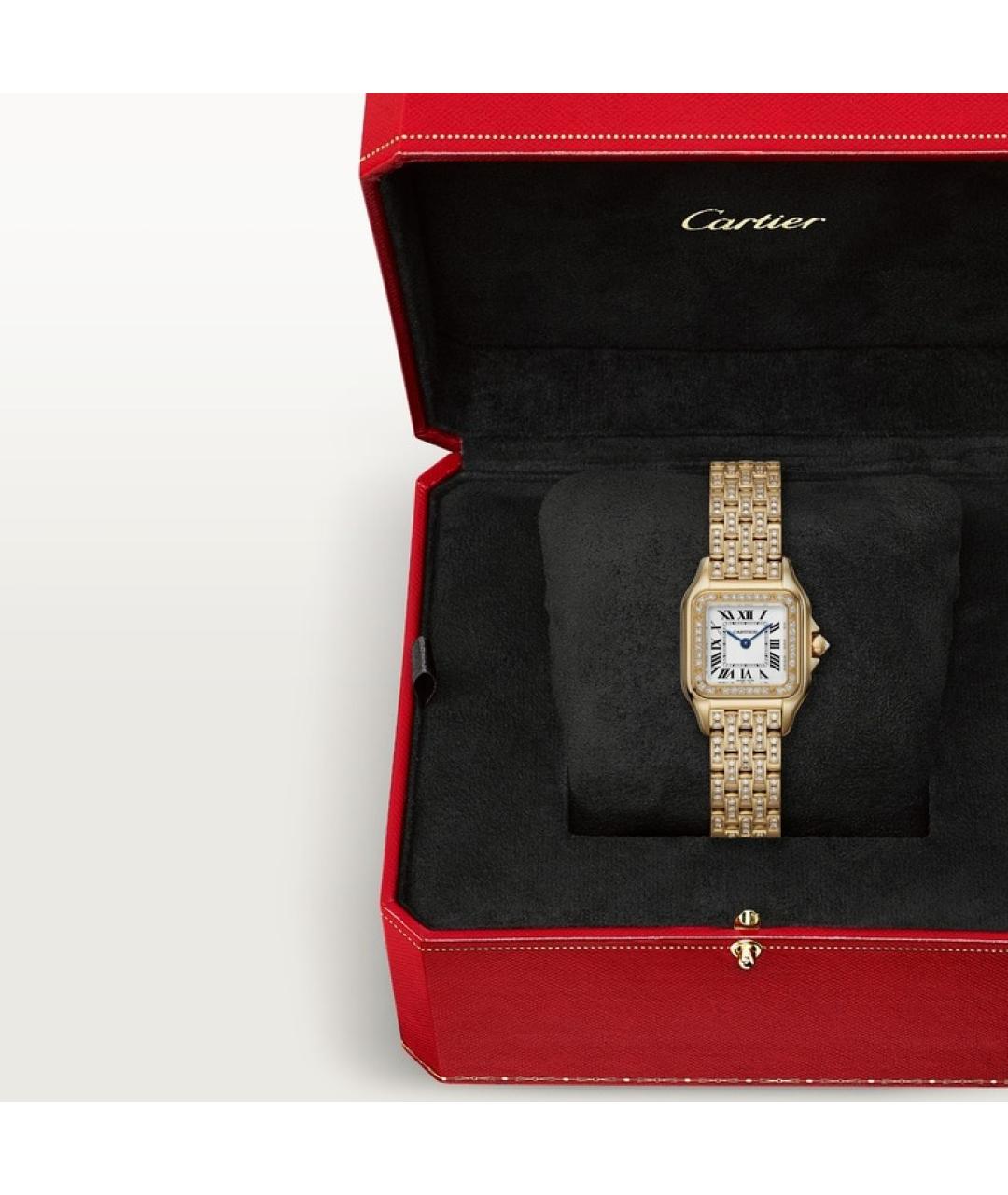 CARTIER Золотые часы из желтого золота, фото 5