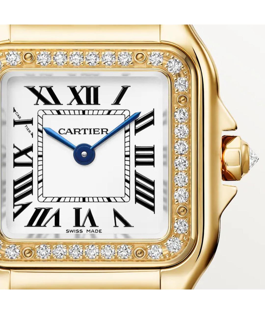 CARTIER Золотые часы из желтого золота, фото 2