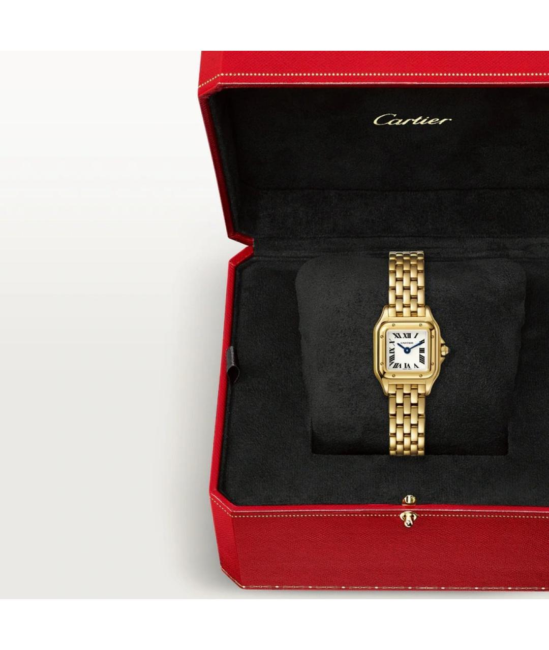 CARTIER Золотые часы из желтого золота, фото 5