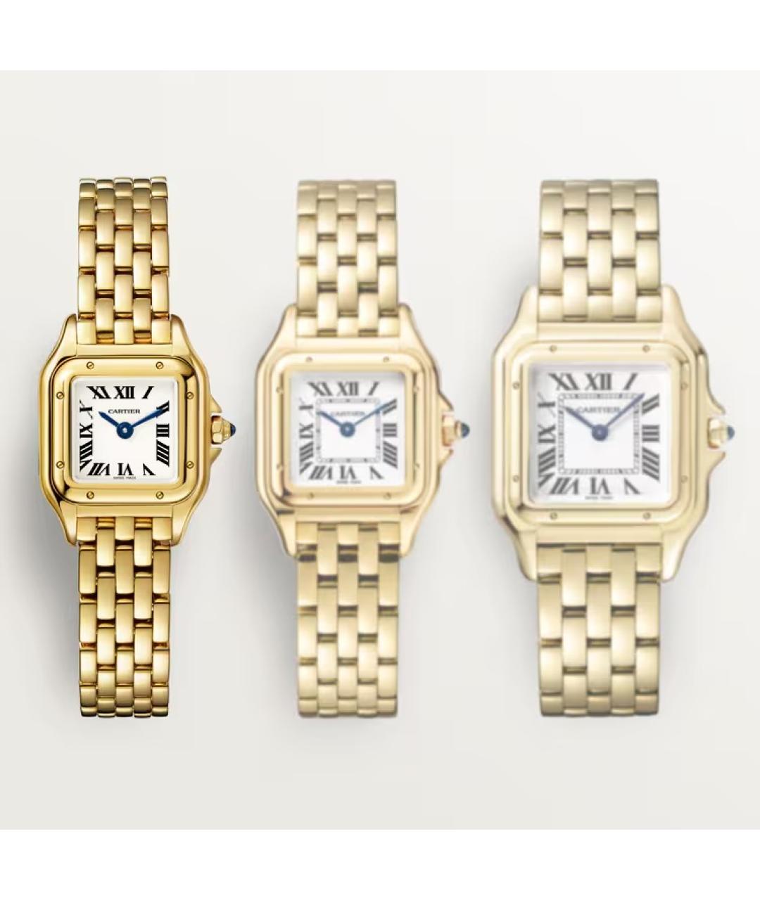 CARTIER Золотые часы из желтого золота, фото 3