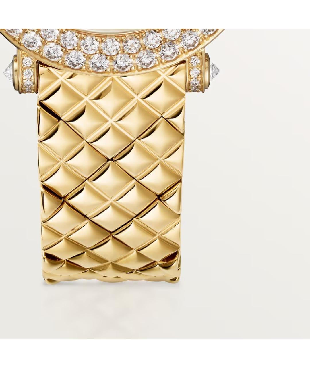 CARTIER Золотые часы из желтого золота, фото 3