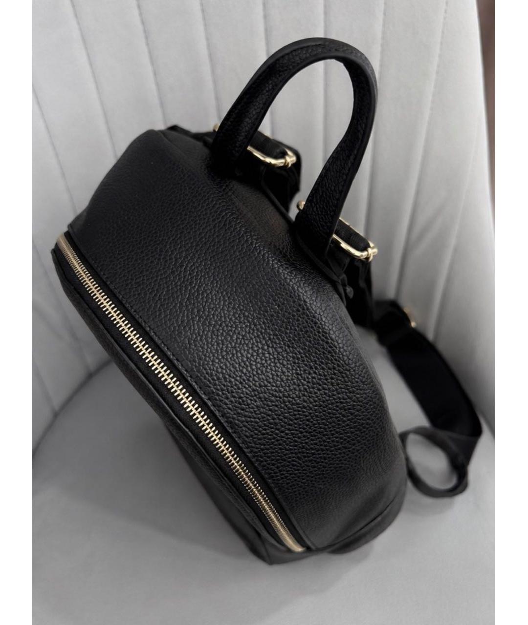DKNY Черный рюкзак из искусственной кожи, фото 8