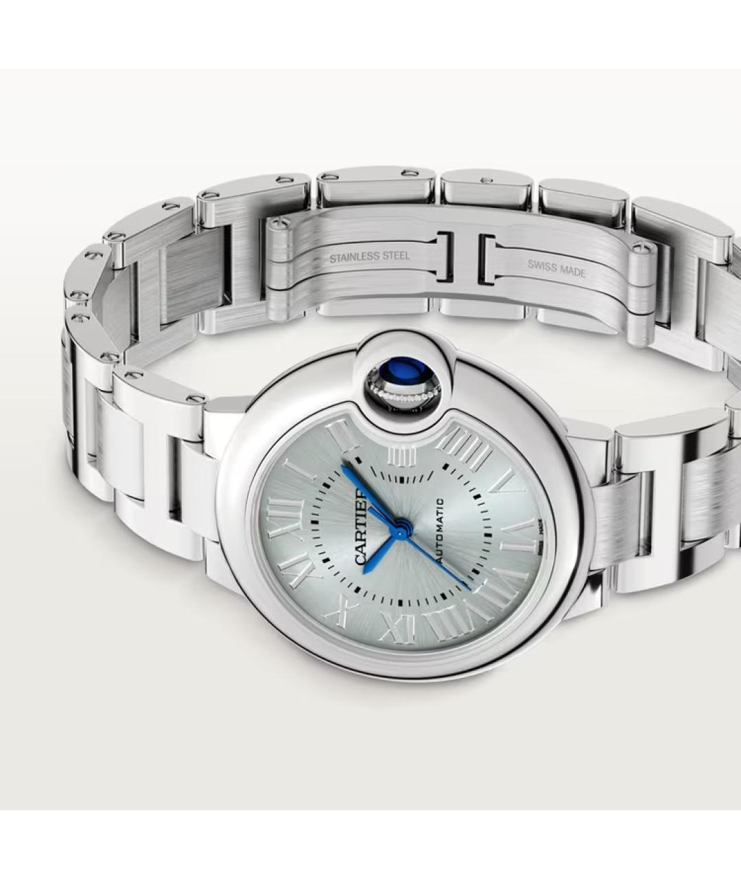 CARTIER Серебряные часы, фото 3