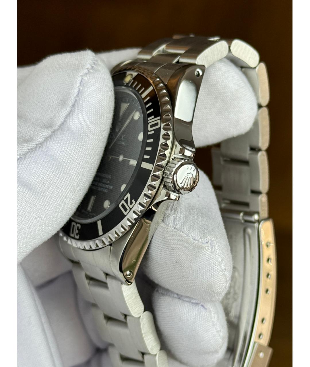 ROLEX Черные часы, фото 4