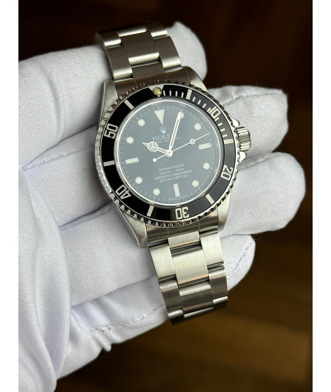 ROLEX Черные часы, фото 3