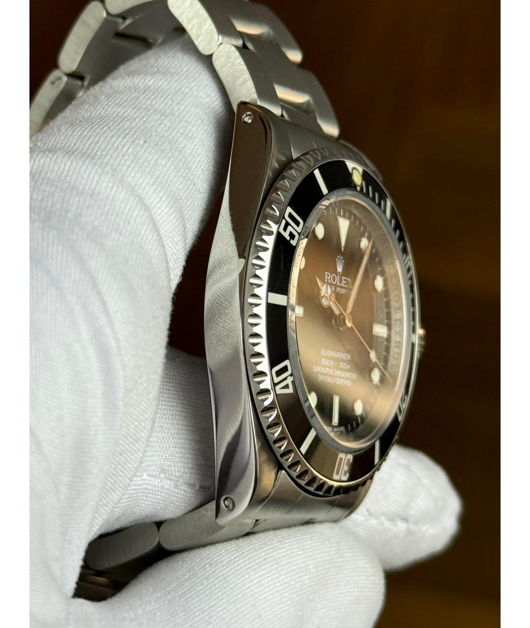 ROLEX Черные часы, фото 6