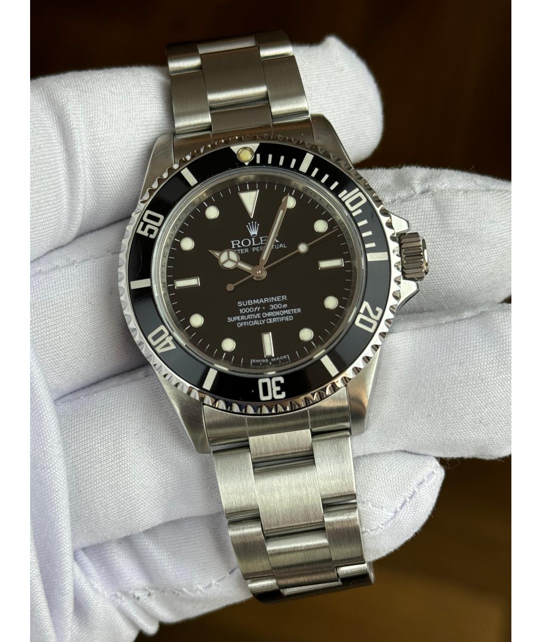 ROLEX Черные часы, фото 2