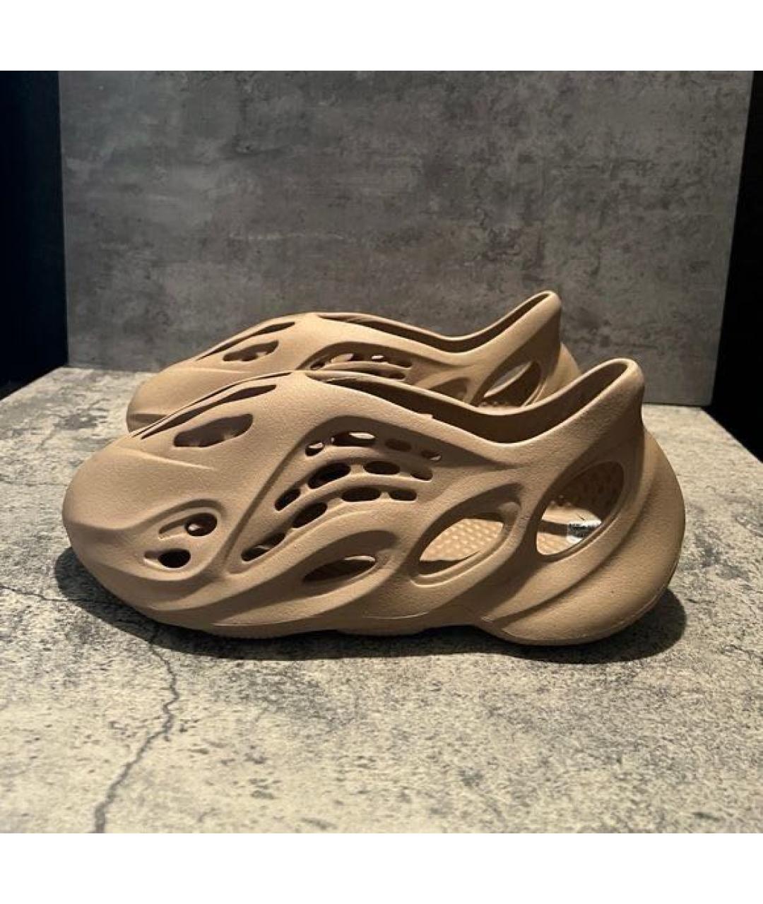 ADIDAS YEEZY Бежевые кроссовки, фото 4