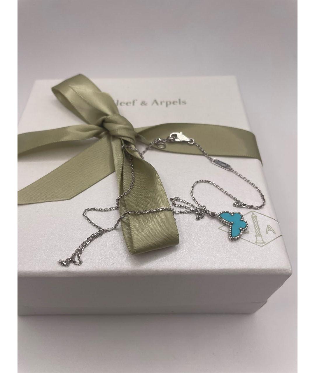 VAN CLEEF & ARPELS Золотое колье из белого золота, фото 6