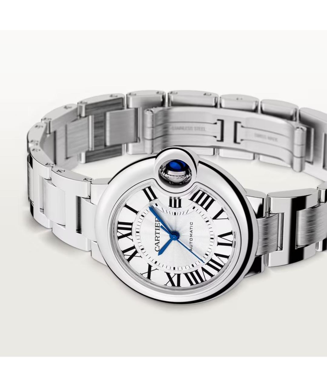 CARTIER Серебряные часы, фото 2