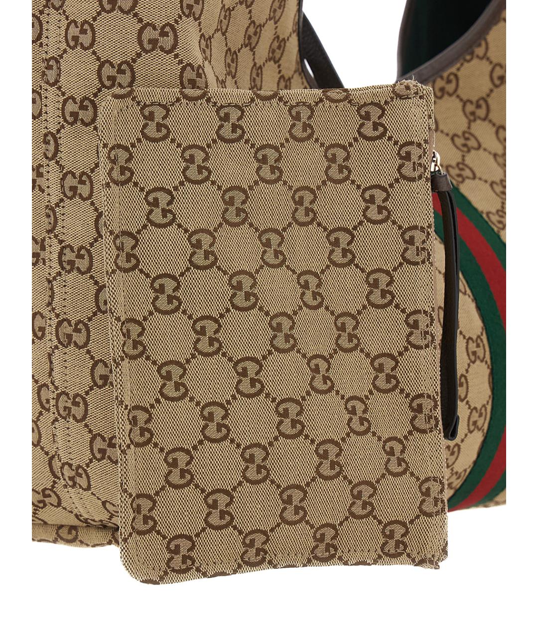 GUCCI Бежевая сумка через плечо, фото 4
