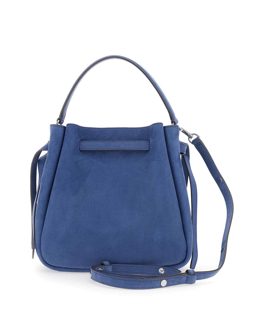 TORY BURCH Синяя кожаная сумка через плечо, фото 2
