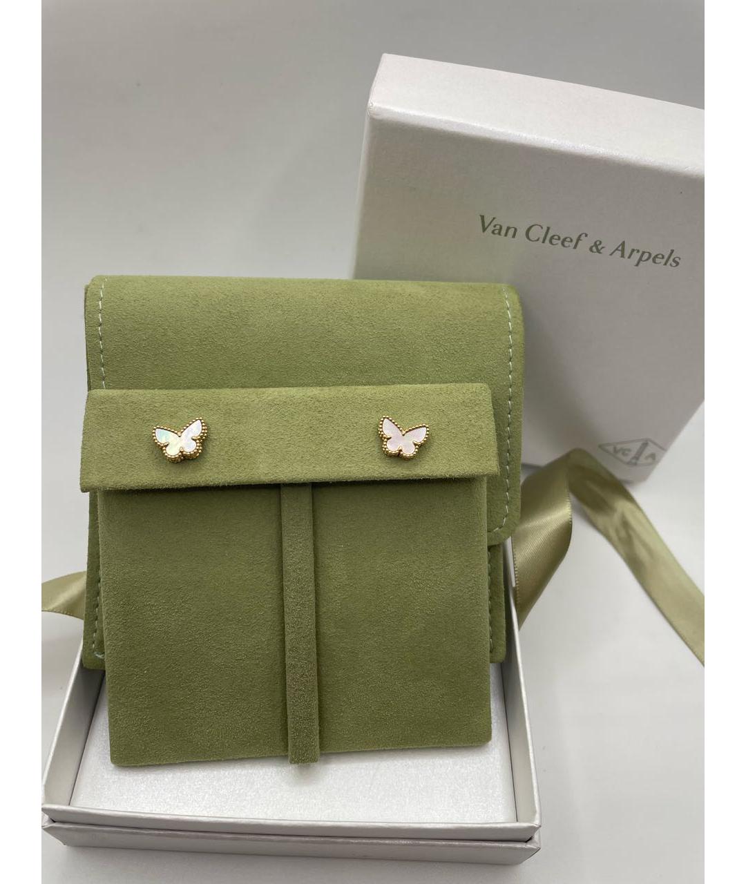 VAN CLEEF & ARPELS Золотые серьги из желтого золота, фото 3