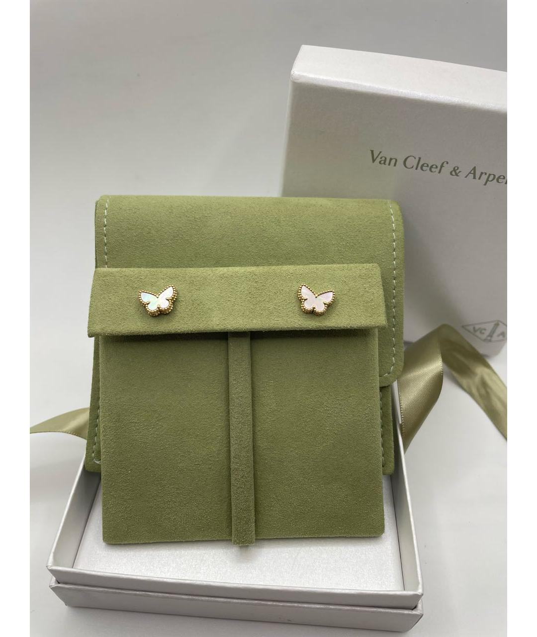 VAN CLEEF & ARPELS Золотые серьги из желтого золота, фото 2