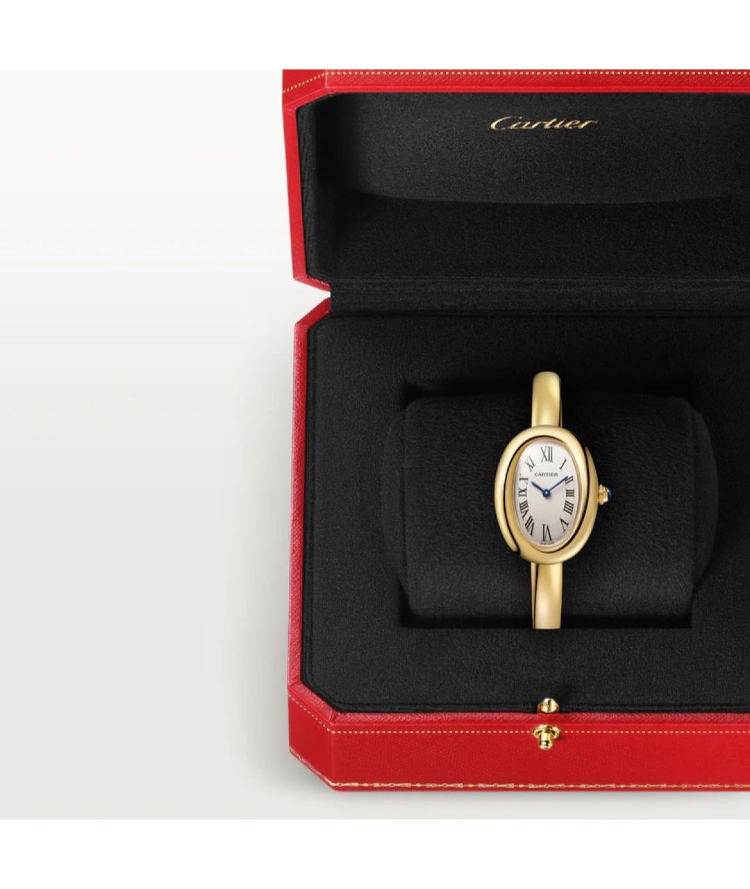 CARTIER Золотые часы из желтого золота, фото 4