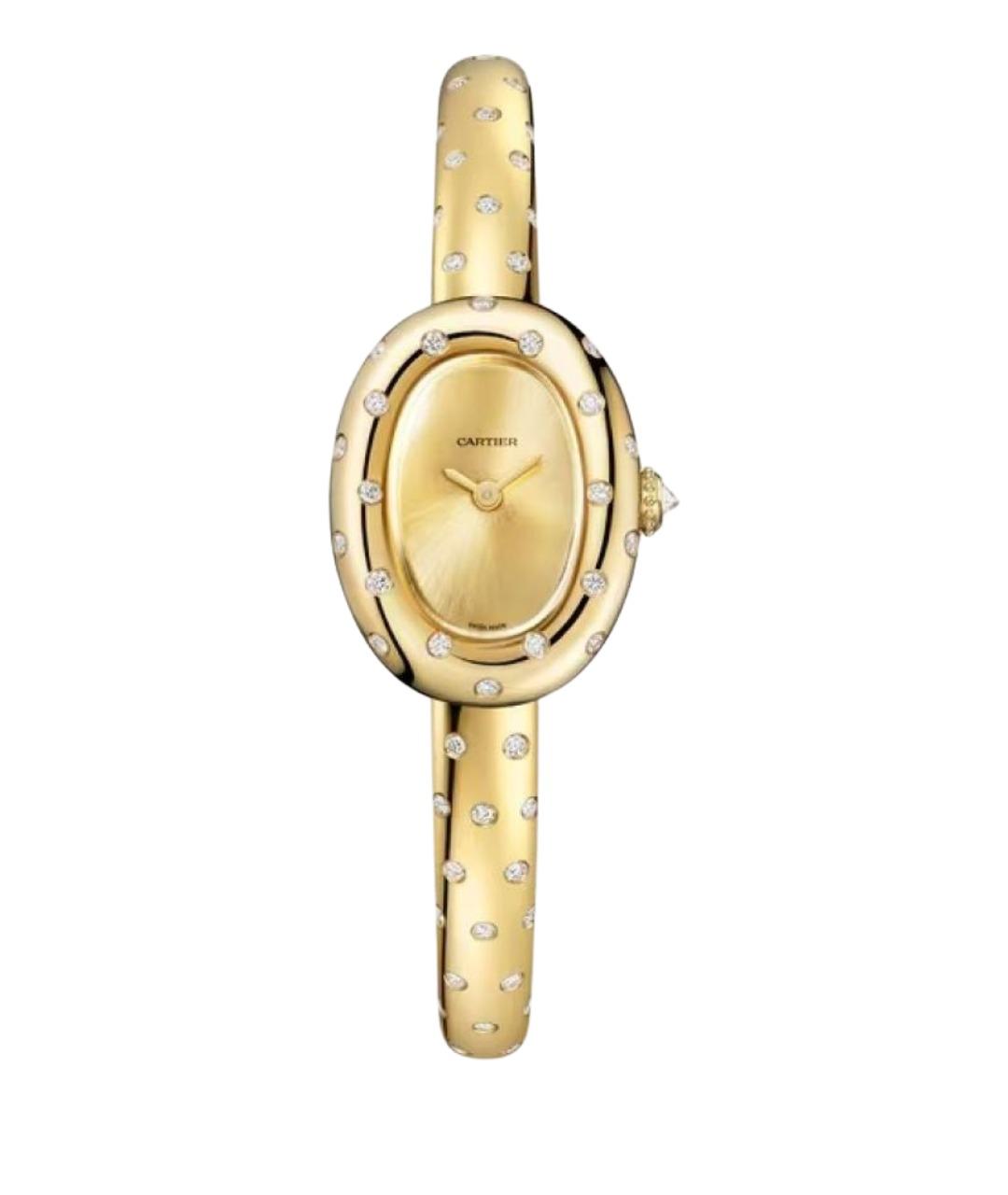 CARTIER Золотые часы из желтого золота, фото 1