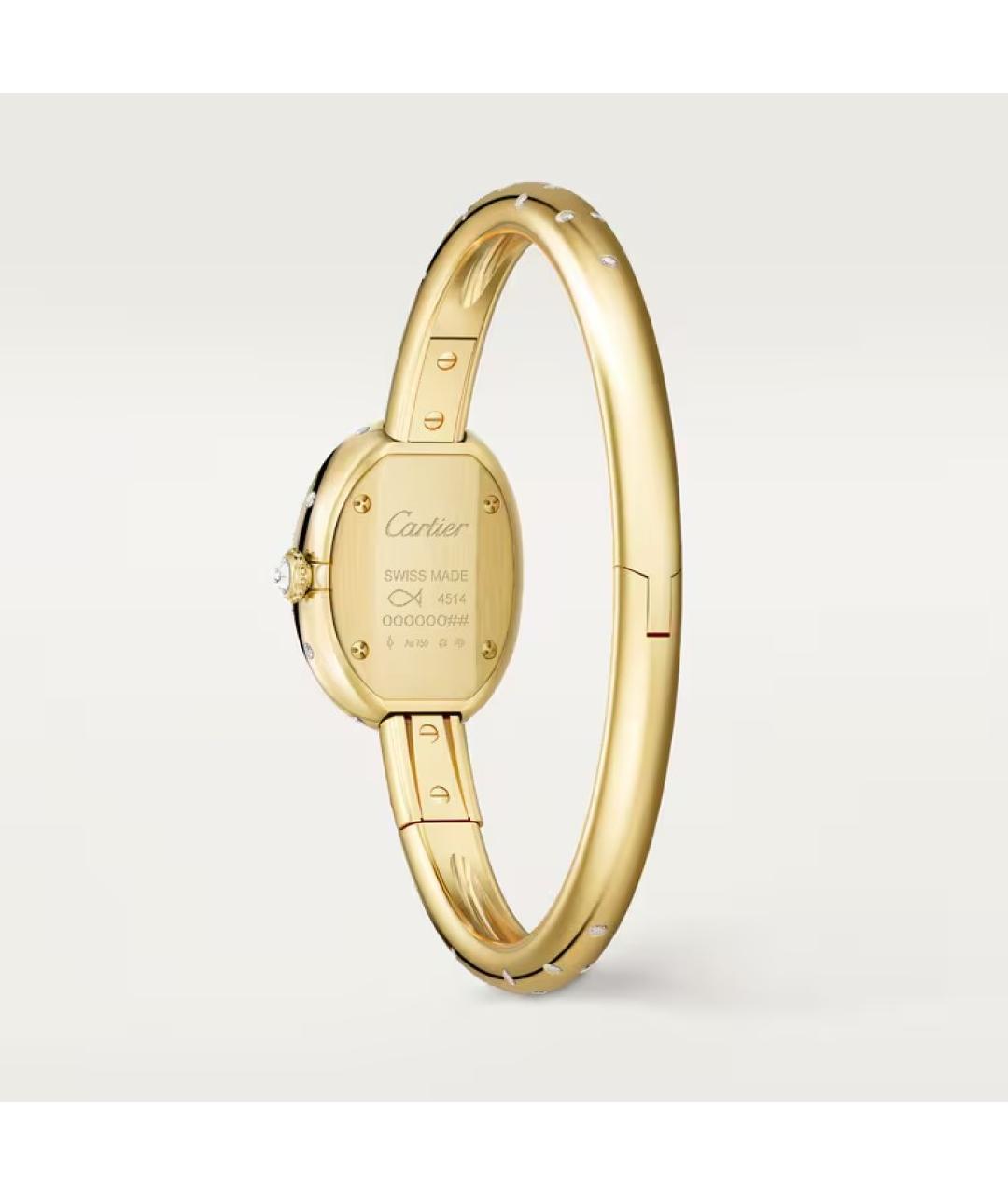 CARTIER Золотые часы из желтого золота, фото 3