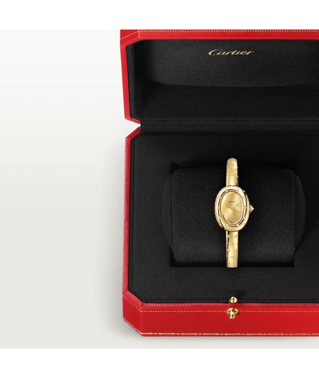 CARTIER Золотые часы из желтого золота, фото 5