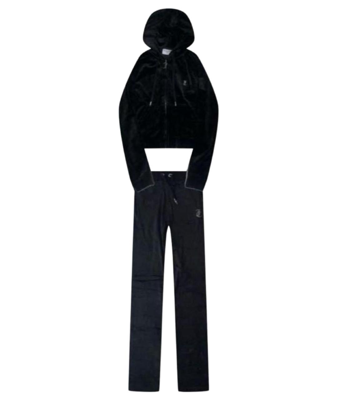 JUICY COUTURE Черный велюровый спортивные костюмы, фото 1