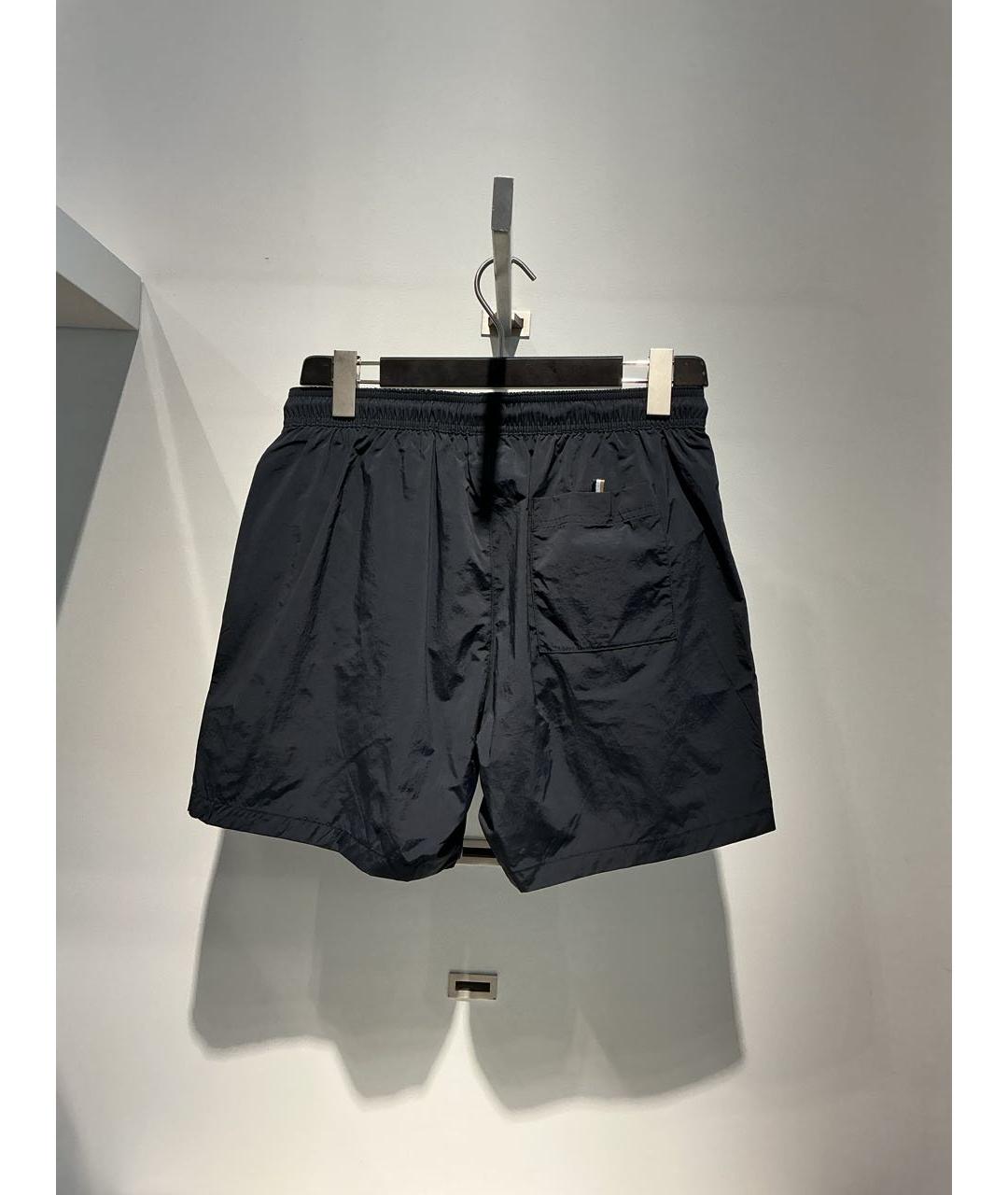 HUGO BOSS Черные полиэстеровые шорты, фото 3