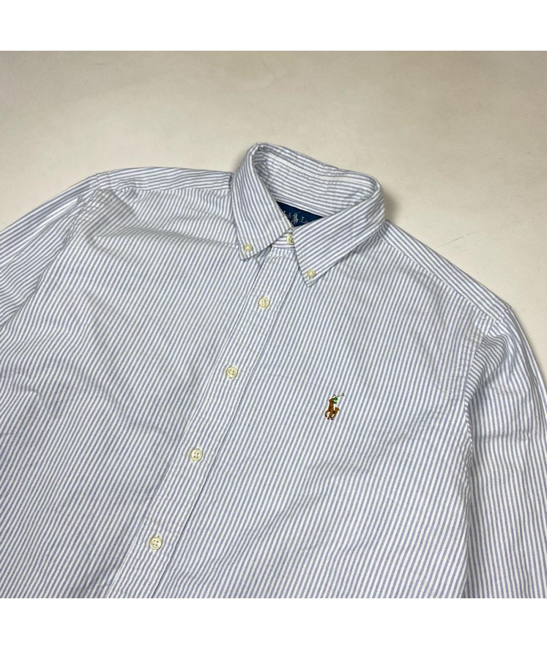 POLO RALPH LAUREN Белая хлопковая кэжуал рубашка, фото 2