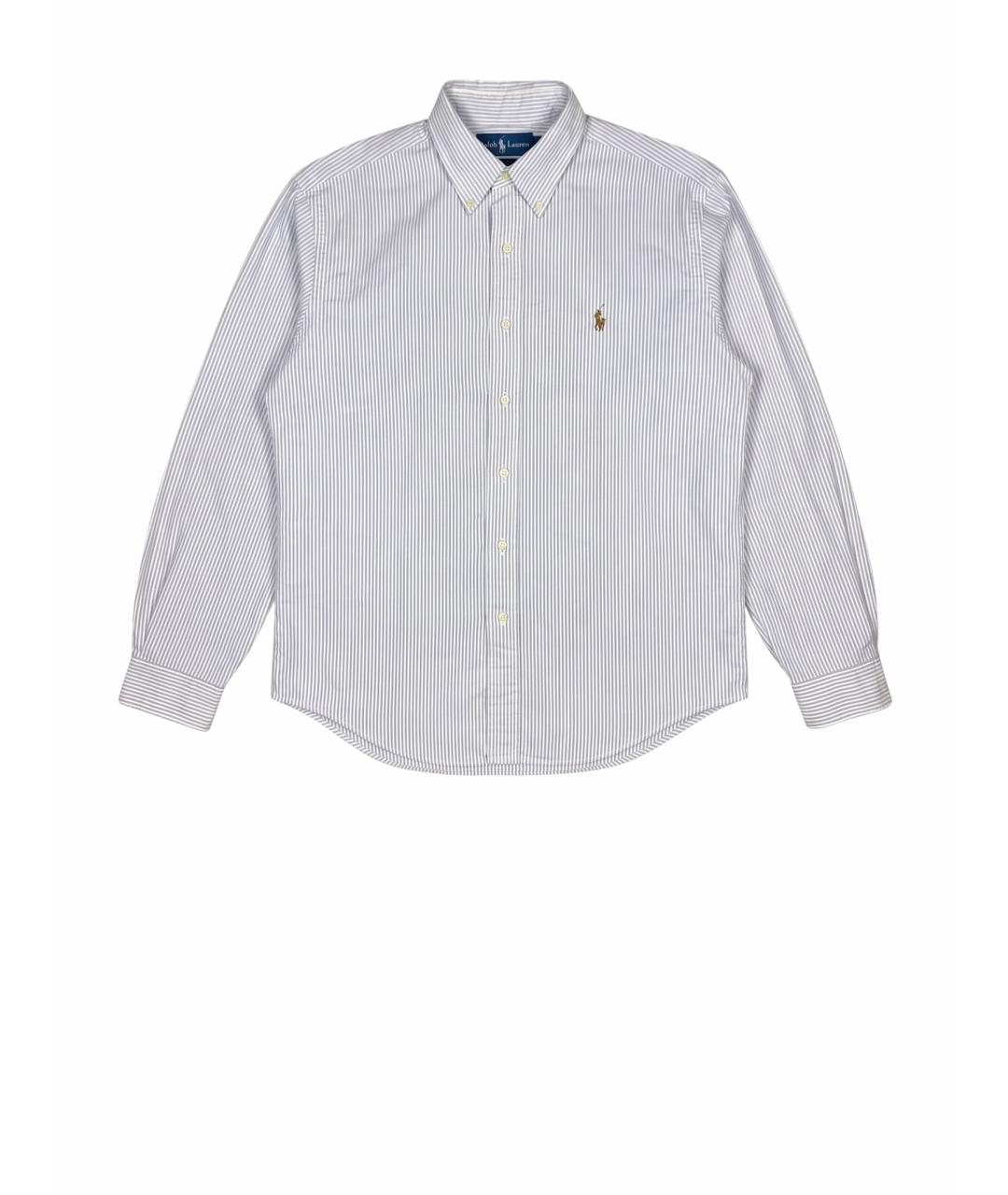 POLO RALPH LAUREN Белая хлопковая кэжуал рубашка, фото 1