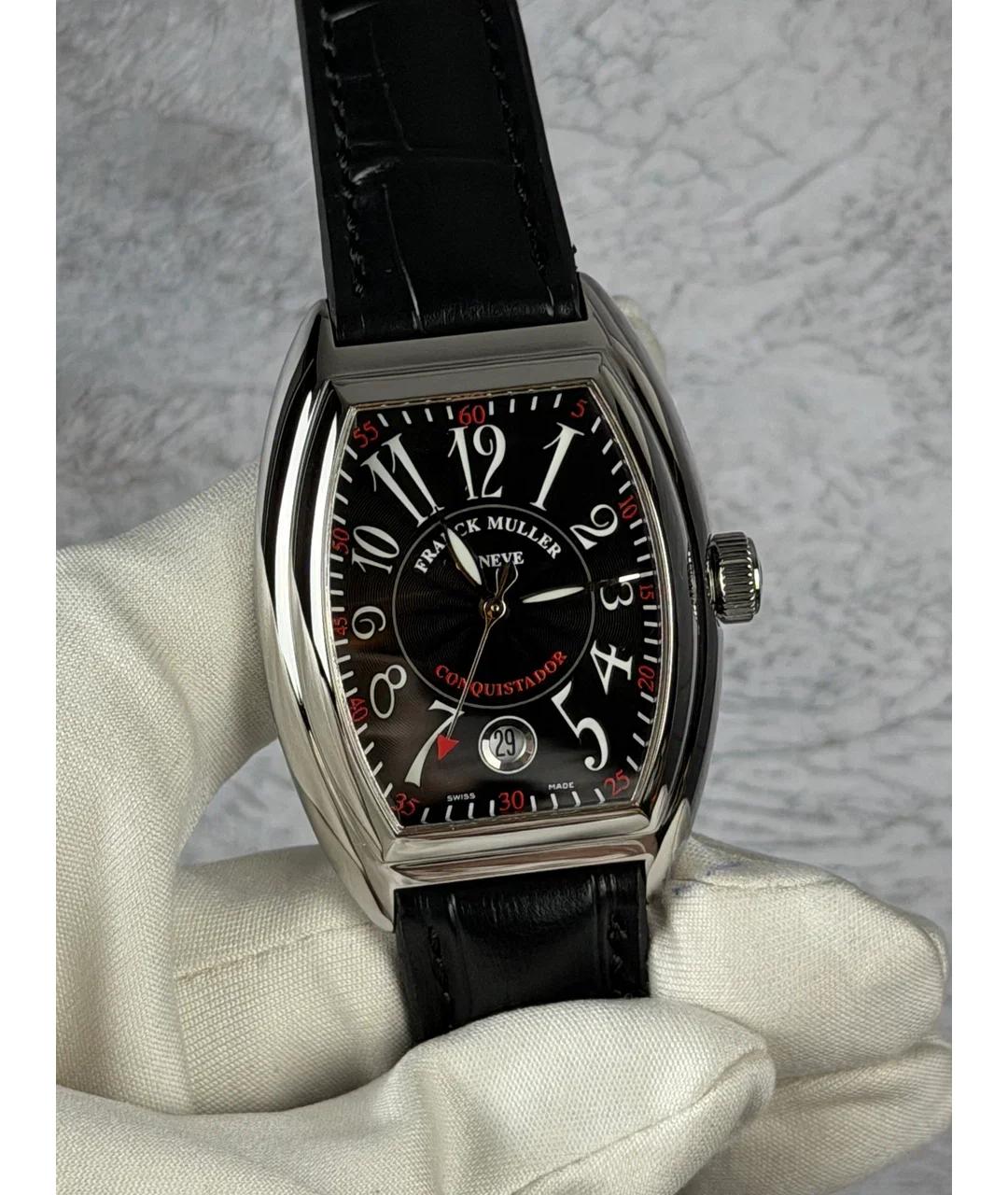 FRANCK MULLER Черные металлические часы, фото 2