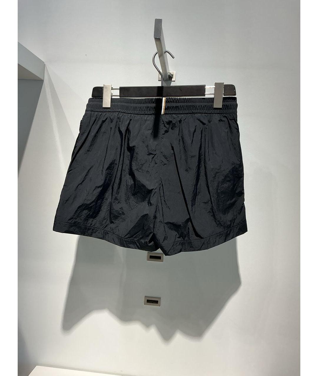 HUGO BOSS Черные полиэстеровые шорты, фото 3