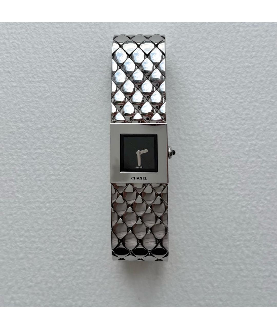 CHANEL Черные часы, фото 7