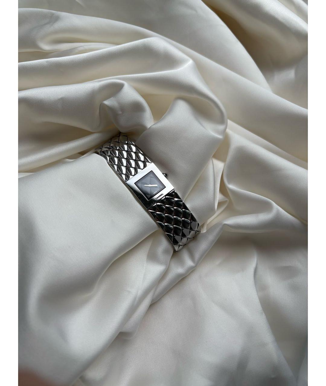 CHANEL Черные часы, фото 6