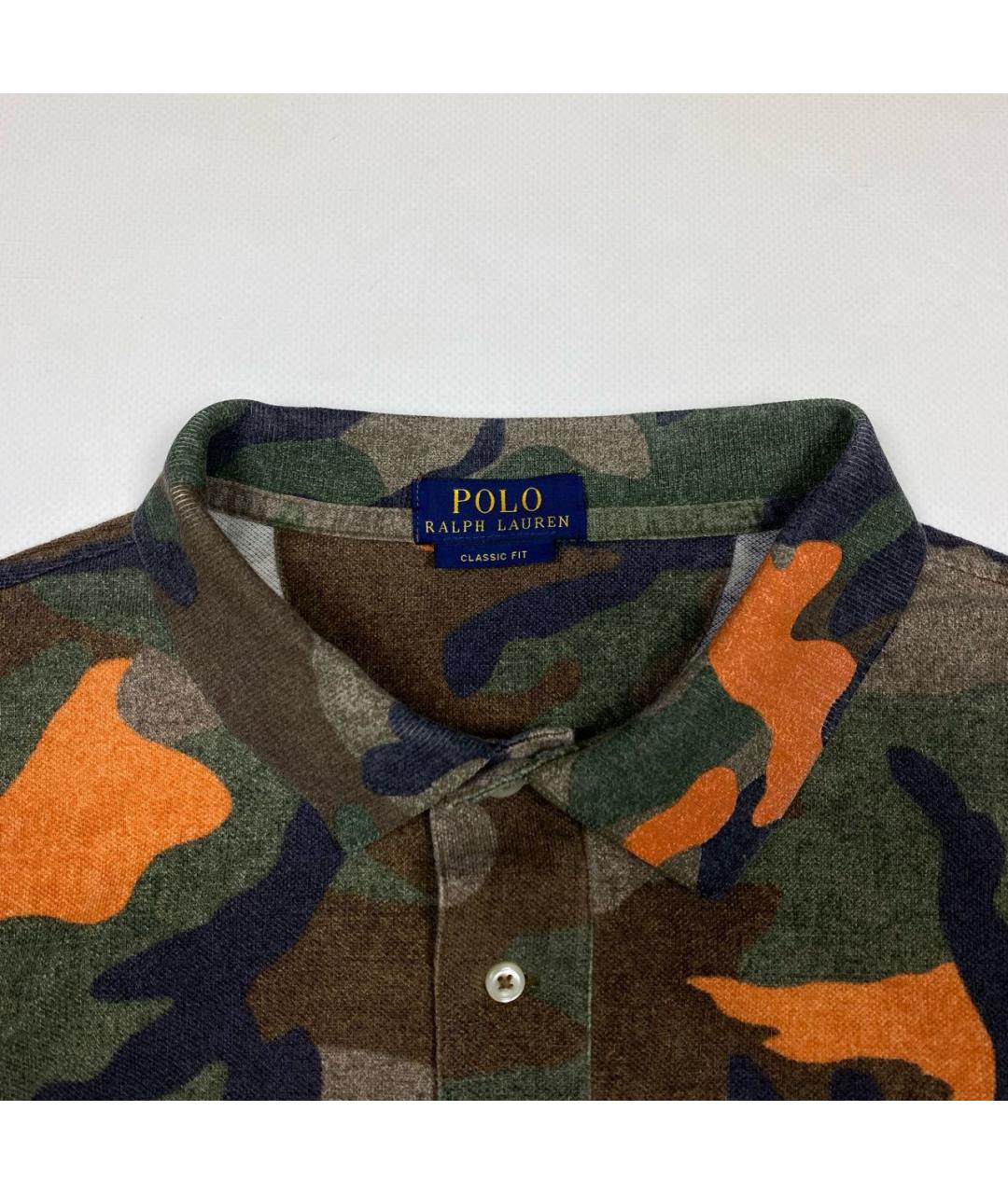 POLO RALPH LAUREN Хлопковое поло с коротким рукавом, фото 5