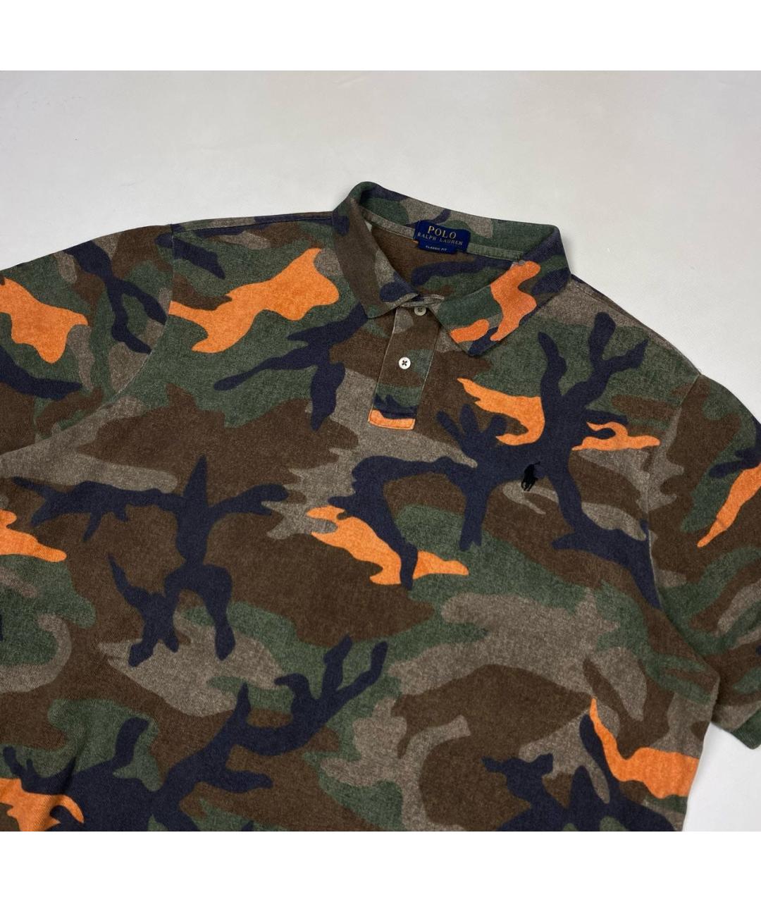 POLO RALPH LAUREN Хлопковое поло с коротким рукавом, фото 2