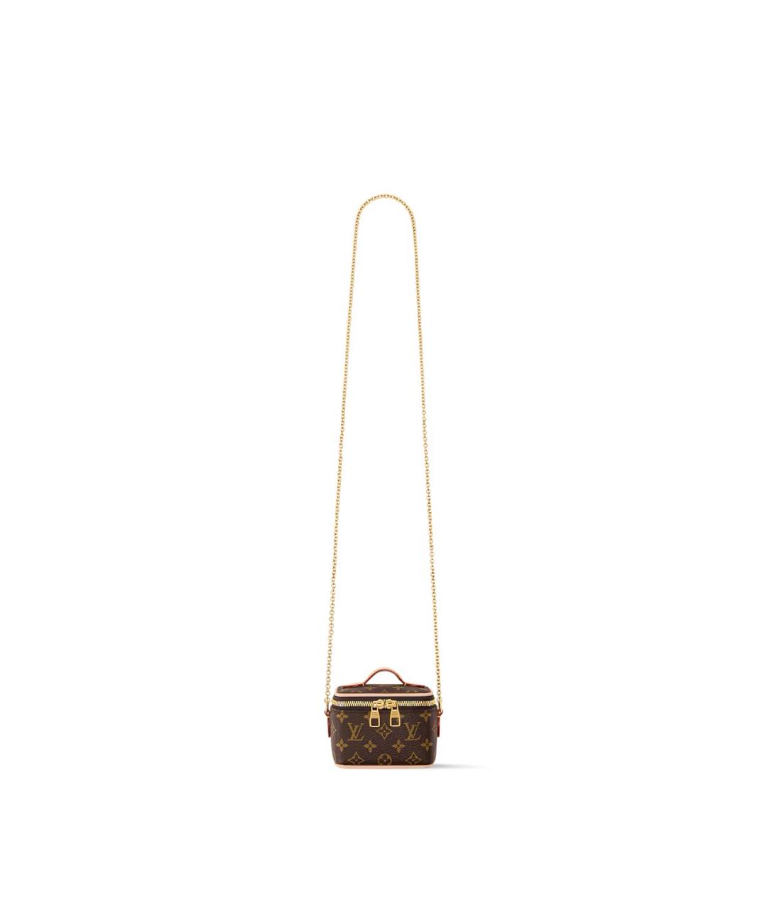LOUIS VUITTON Коричневая сумка через плечо, фото 7