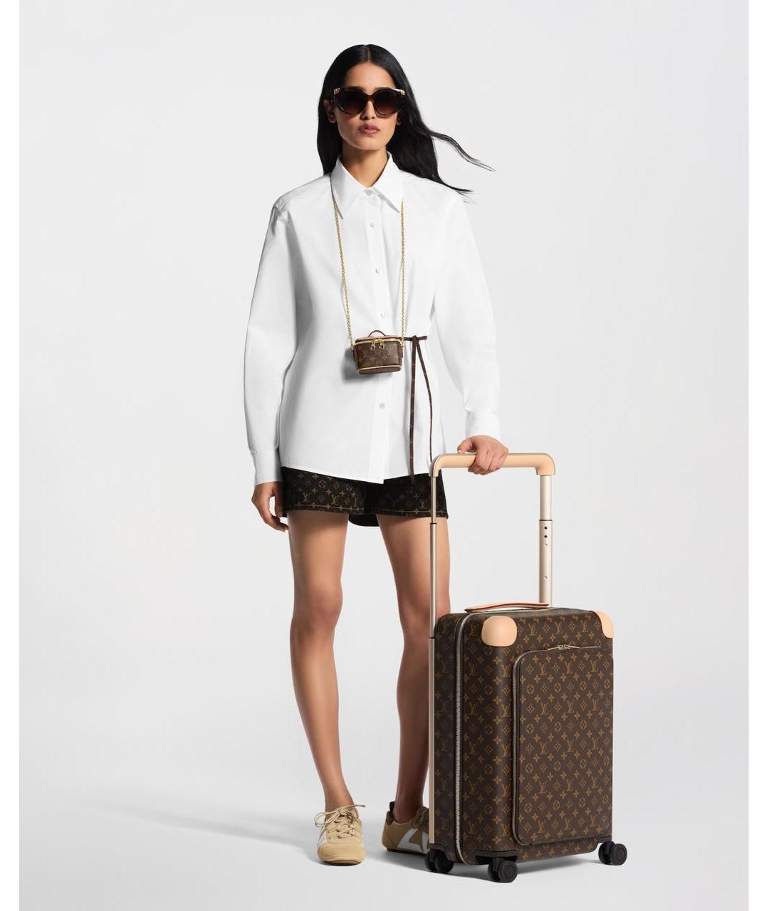 LOUIS VUITTON Коричневая сумка через плечо, фото 4