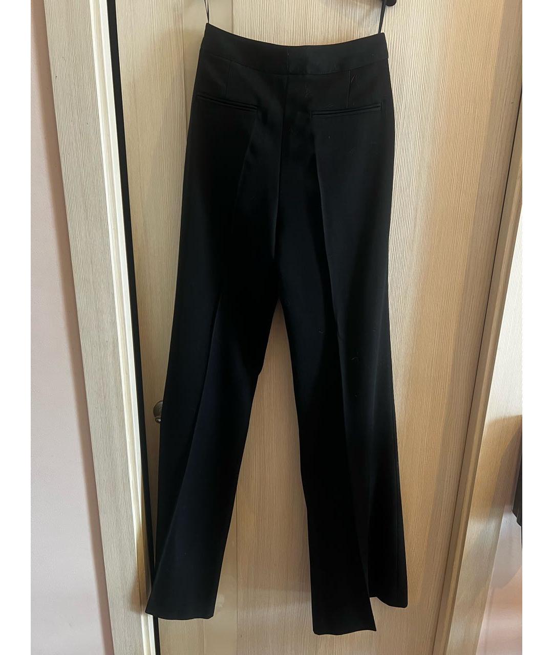 GIVENCHY Черные шерстяные брюки широкие, фото 2