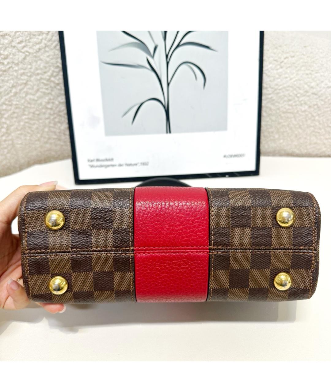LOUIS VUITTON Красная сумка с короткими ручками, фото 3