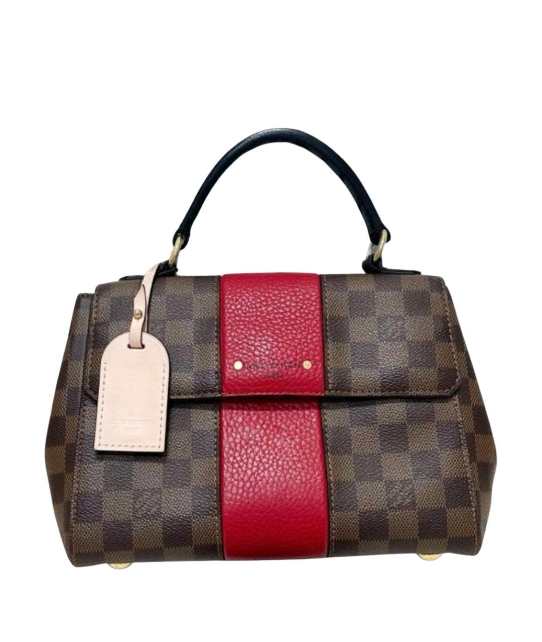 LOUIS VUITTON Красная сумка с короткими ручками, фото 1