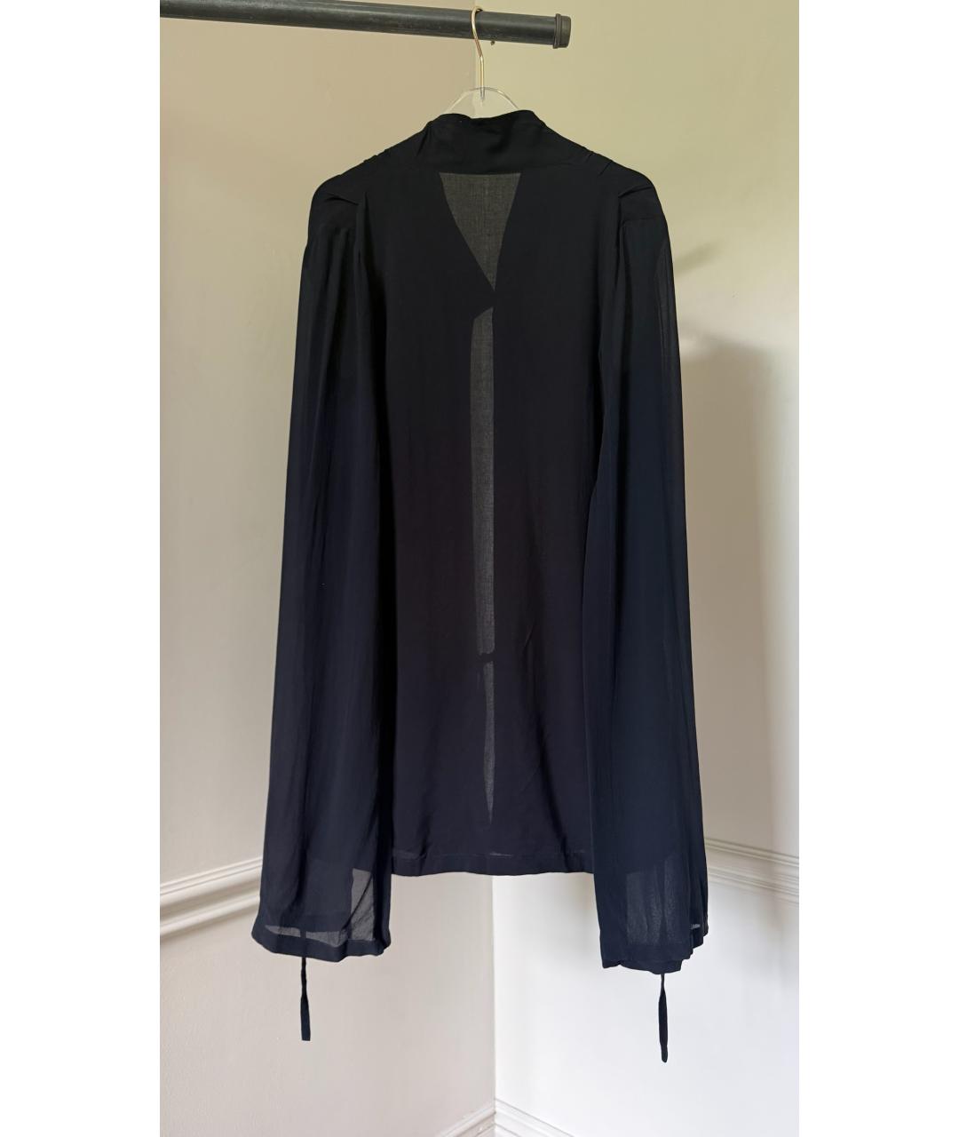 ANN DEMEULEMEESTER Черная блузы, фото 2