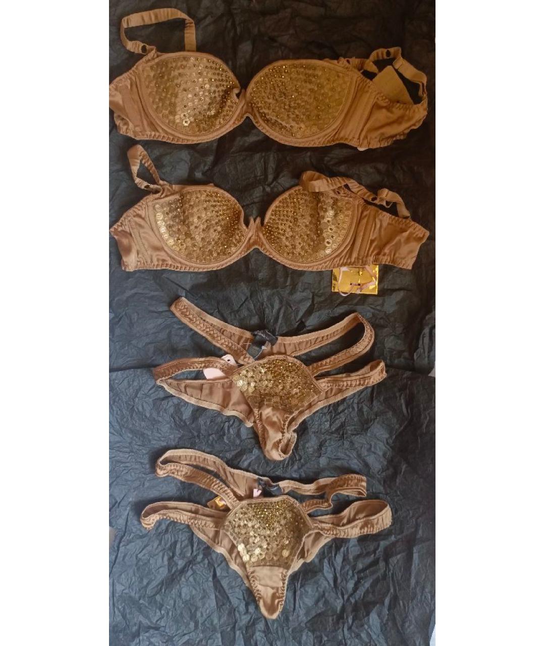 AGENT PROVOCATEUR Золотой комплекты, фото 2