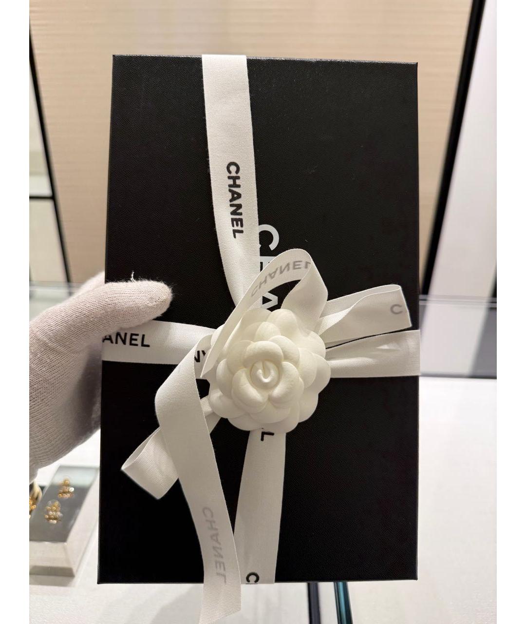 CHANEL Белые кожаные балетки, фото 3